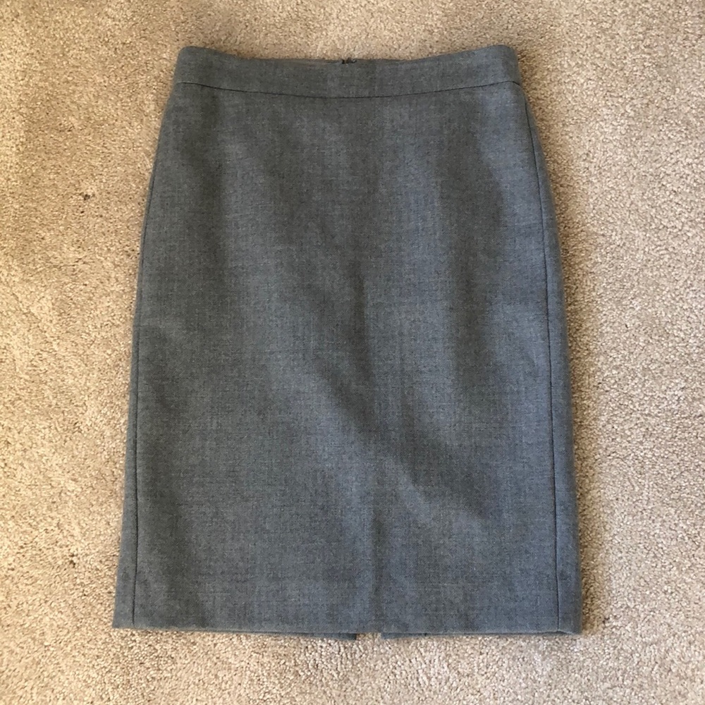 J. Crew Wool No.2 Pencil Skirt